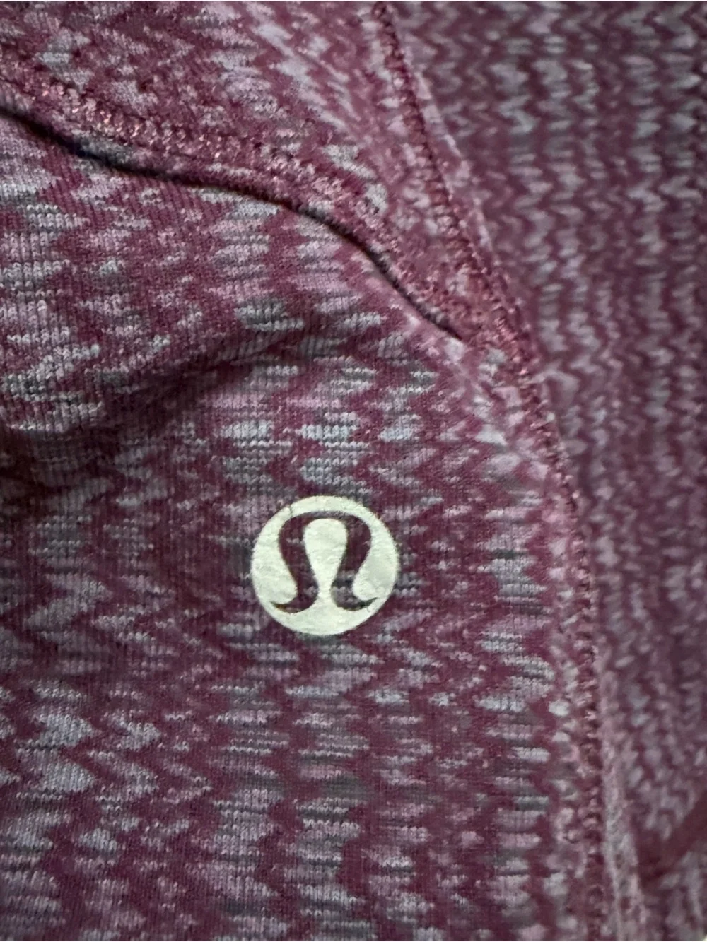 Lululemon Forme Jacket Cuffins Ziggy Wee September Plum Purple Size 2